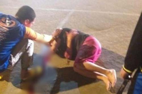 Vídeo. Casal de idosos é atropelado após carro invadir calçada, em Santana do Ipanema