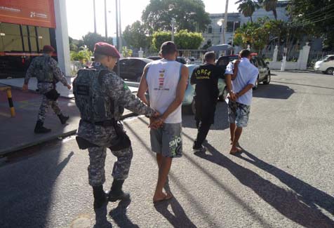 Força Nacional prende acusados de matar mulher e comandar tráfico