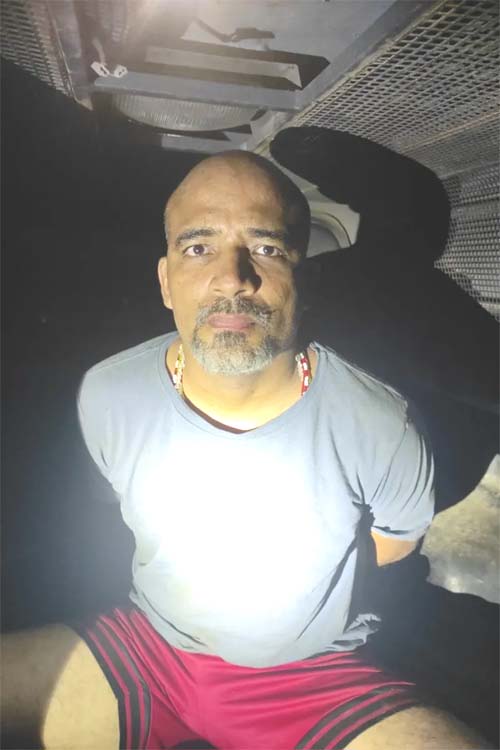 Homem que abandonou 109 quilos de drogas ao fugir de blitz é preso escondido no Rio Mundaú