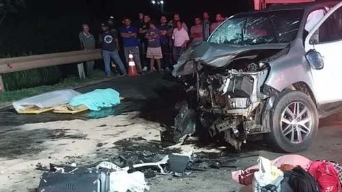 Quatro mulheres morrem em acidente na BR-163; PRF acha bebida no carro