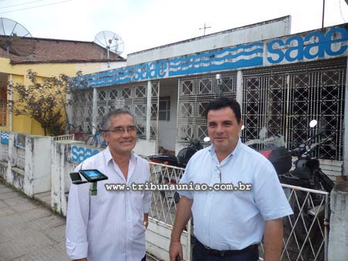 Nomeado no dia 04/07, somente hoje (09/07) vice-prefeito Adeildo Sotero assume Direção do SAAE