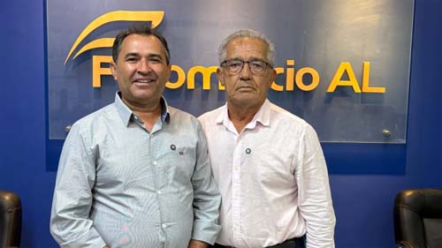 Prefeito de Tanque d'Arca se reúne com Fecomércio para discutir desenvolvimento e qualificação profissional