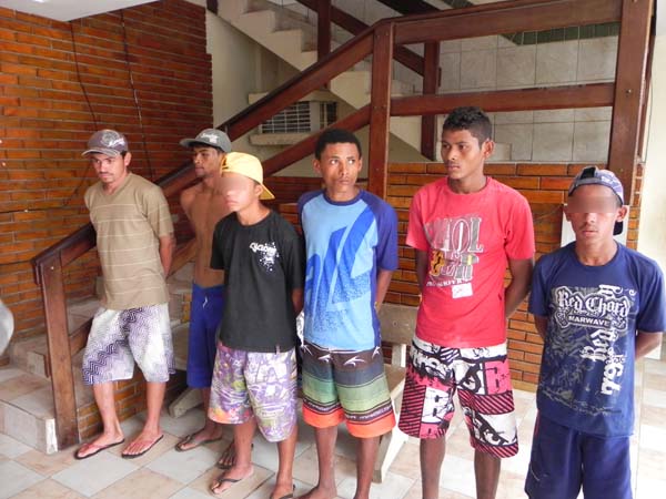 PM de União detém 6 adolescentes: dois por porte ilegal de armas e outro acusado de cometer pelo menos 2 homidícios