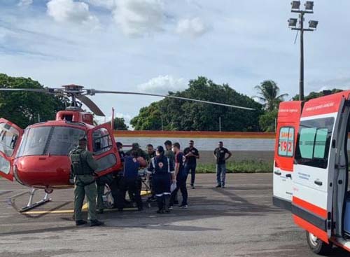 Homem cai de parapente e socorrido para hospital em Arapiraca