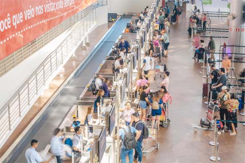 Alta temporada: mais de 550 mil passageiros passaram pelo Aeroporto Zumbi dos Palmares em apenas dois meses