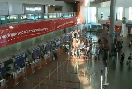 Casal é detido com maconha na mala no Aeroporto Zumbi dos Palmares