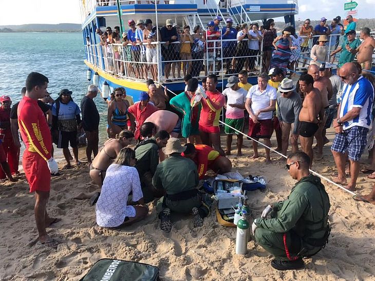 Homem morre após se afogar na Praia do Gunga