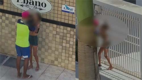 Homem é preso com facão após agredir mulher na Ponta Verde