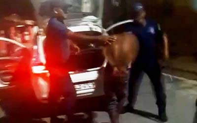 Jovem agredido por guardas foi vítima do tráfico, diz delegado