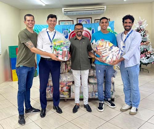Iniciativa Solidária de Alagoas Distribui Mais de Uma Tonelada de Alimentos para Instituições Locais