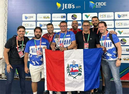 Alagoas encerra participação no Jogos Escolares Brasileiros com 33 medalhas