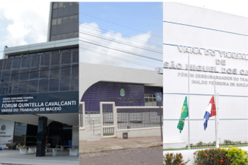 TRT/AL: Ato prevê Fase 3 da retomada em Maceió e VTs de União e São Miguel