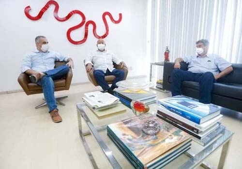 Alfredo Gaspar discute retomada econômica  com Federação das Indústrias de Alagoas