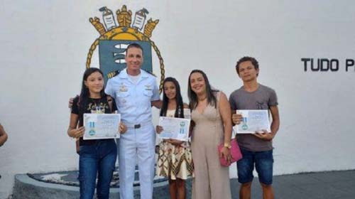 Alunos da rede municipal são premiados em concurso da Marinha do Brasil