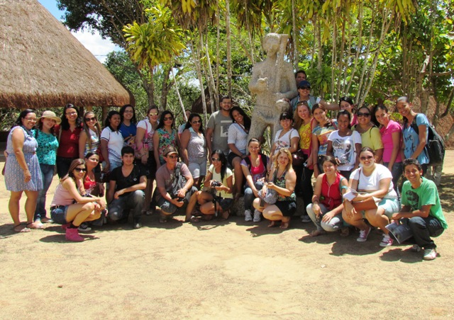 Alunos de Pedagogia da UFPE visitam a Serra da Barriga