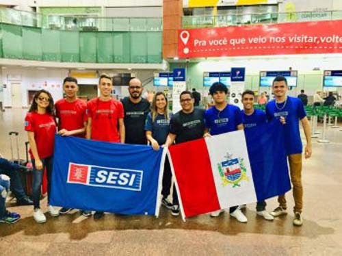 Alunos da Escola Sesi/Senai estão entre os melhores do País na robótica