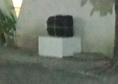 Mala abandonada em porta do Hospital Helvio Auto mobiliza policiais do Bope