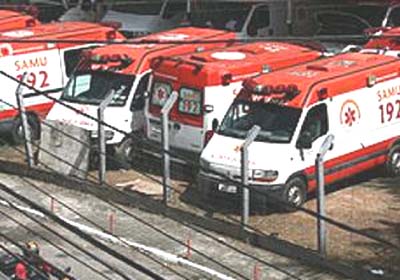 Quatro viaturas novas do Samu estão sem funcionar em pátio de Maceió 