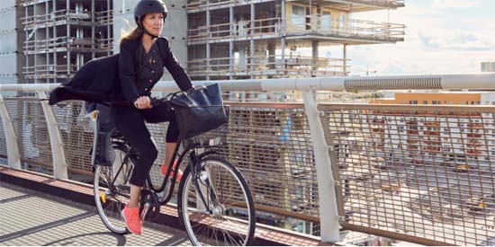 Ir ao trabalho de bicicleta é a opção de transporte mais saudável