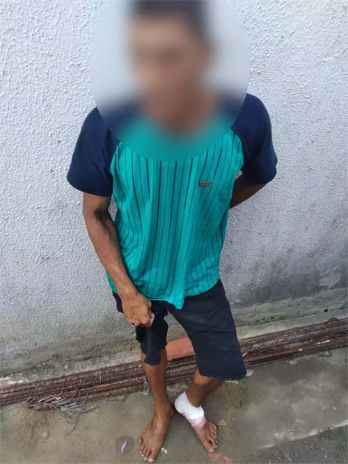Jovem atingido por tiro no pé em atentado era foragido de São Paulo
