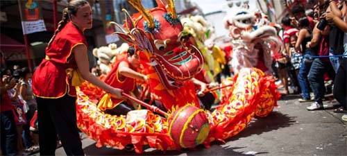 Ano Novo Chinês no Bairro da Liberdade