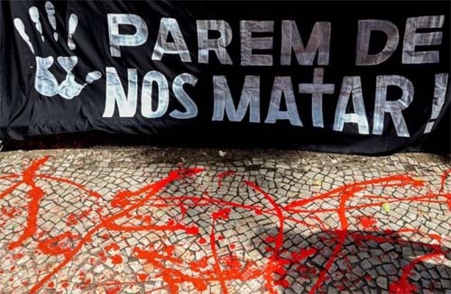 Quase 90% dos mortos por policiais no Brasil em 2023 eram negros