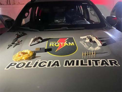 Polícia Militar apreende armas, drogas e recupera veículo roubado em Maceió; e prende dois homens por furto de energia em Penedo.