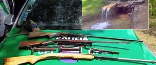 BPA e 1ª Cia flagram crimes ambientais e apreendem armas e animais silvestres em São Miguel dos Campos