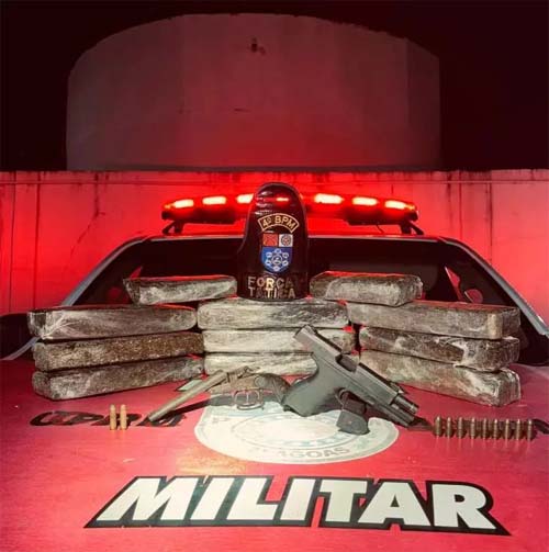 PM apreende 29 armas e quase 49 quilos de drogas em uma semana em Alagoas