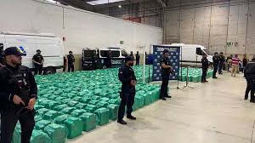 Polícia Nacional faz a maior apreensão da história de Espanha: 13 toneladas de cocaína