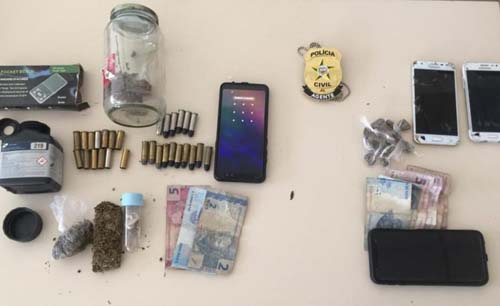 Polícia Civil prende acusados de tráfico de drogas em Murici