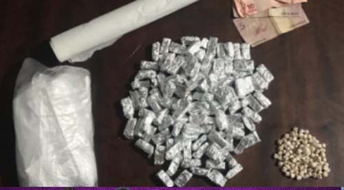 Pelopes encontra grande quantidade de drogas e apreende menores no bairro Brasília, em Arapiraca