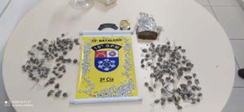 Uma pessoa é presa em ação da polícia no combate ao tráfico em Igací.