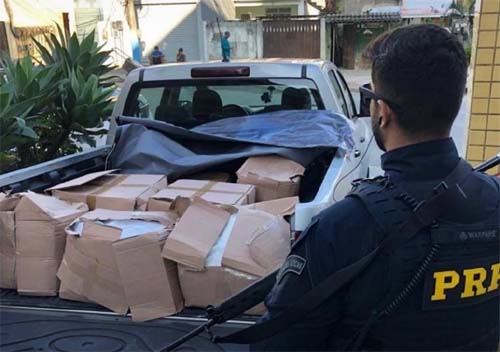 PRF apreende grande carga de drogas em Mangaratibav