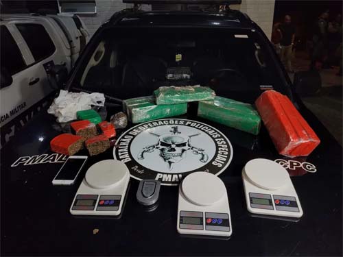 Bope prende homem com 10 kg de maconha no Vergel, em Maceió