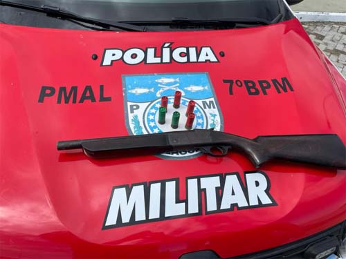 Indivíduo é preso por porte irregular de arma em Maravilha