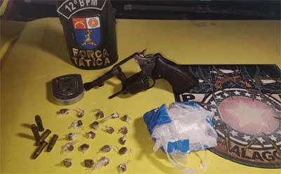 PM apreende 19 armas de fogo e mais de 18 quilos de drogas em uma semana