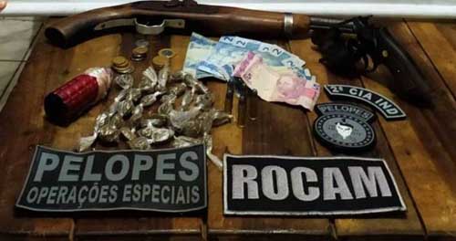 Dupla suspeita de planejar explodir GPM com granada é detida em Colônia Leopoldina