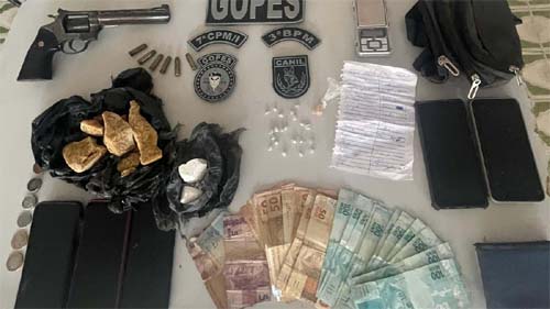 PM de Alagoas apreende 35 armas de fogo e mais de 26 kg de drogas em uma semana