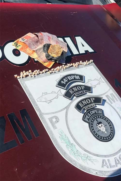 PM apreende 27 armas de fogo e 16 quilos de drogas em uma semana em Alagoas