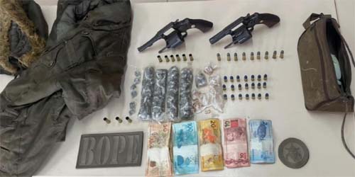 PM de Alagoas Encerra Primeira Semana de 2025 com 20 Armas Apreendidas e Drogas Retiradas de Circulação