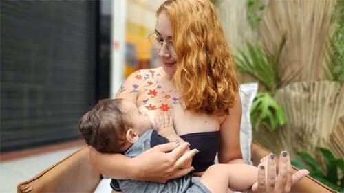 Banco de Leite de Arapiraca estimula amamentação através da arteterapia