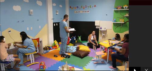 Brinquedoteca do HE do Agreste já atendeu 121 crianças