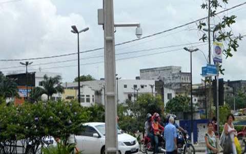 Câmeras de vídeomonitoramento de Arapiraca já estão sendo instaladas