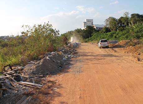 Obra do eixo viário de Arapiraca que custou 4,3 milhões está inacabado