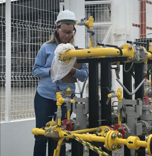 Gerência de Gás Natural da Arsal vistoria implantação de gasoduto em Arapiraca