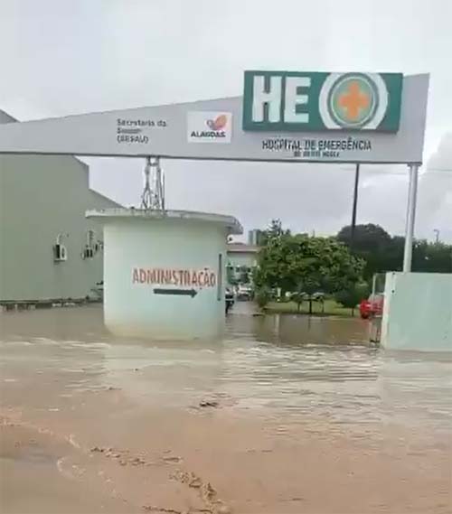 Temporal e ventania causam estragos em Arapiraca