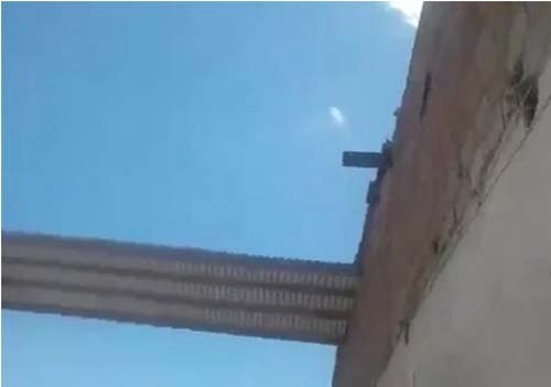 Após ventania telhado de oficina fica destruído em Arapiraca