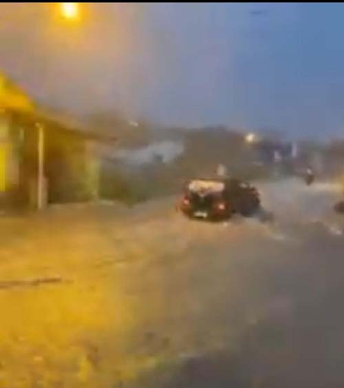 Chuva forte com rajadas de vento atingem Arapiraca e Major Izidoro