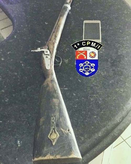 Adolescente é apreendido com arma de fogo usada para ameaças pessoas